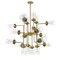 Z-Lite Calliope 20 Light Pendant, Foundry Brass & Clear 617-20FB - alternate 3